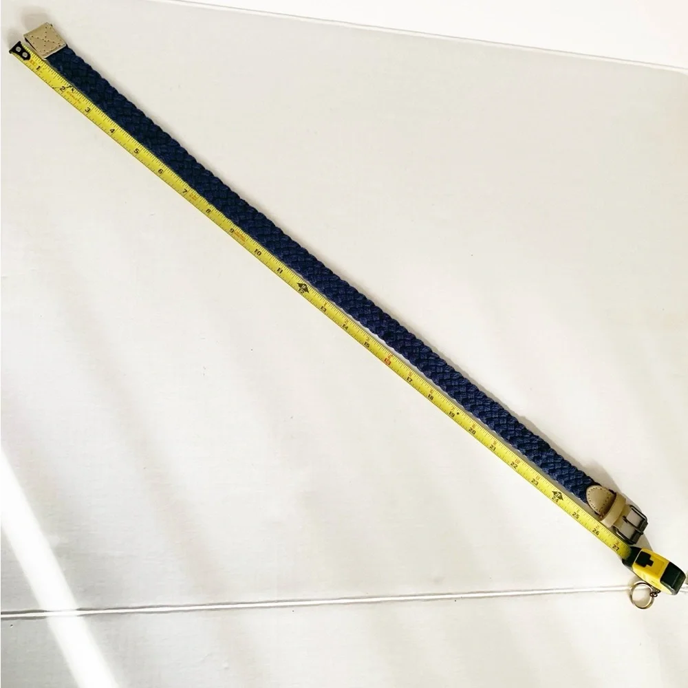 5/$25 kids OshKosh navy blue braided belt medium